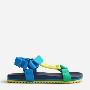 Kids' sporty-strap sandals in colorblock sz 3
